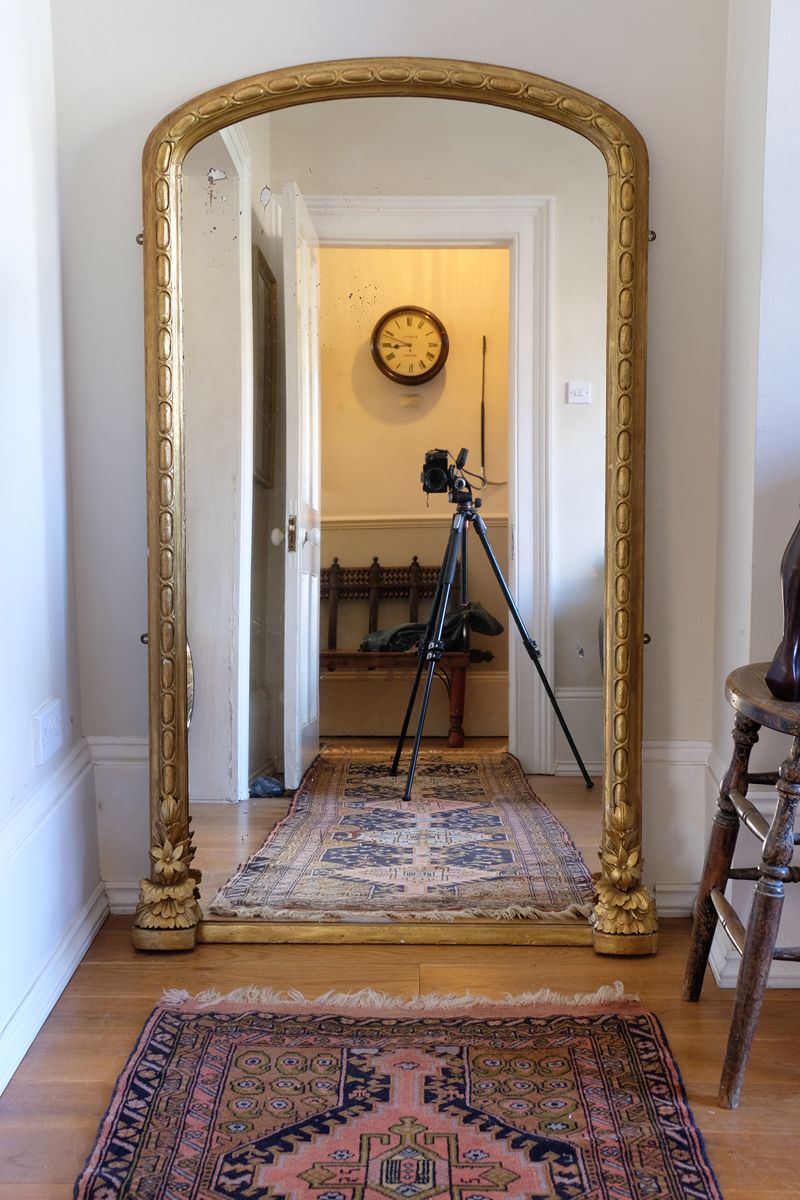 Mid-19th Century Giltwood Pier & Overmantel Mirror by John Westley